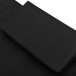 HKH Espreguiçadeira Com Toldo E Almofadas - Preto