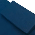HKH Espreguiçadeira Com Toldo E Almofadas - Azul