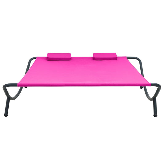 HKH Espreguiçadeira De Exterior Em Tecido - Cor-de-rosa