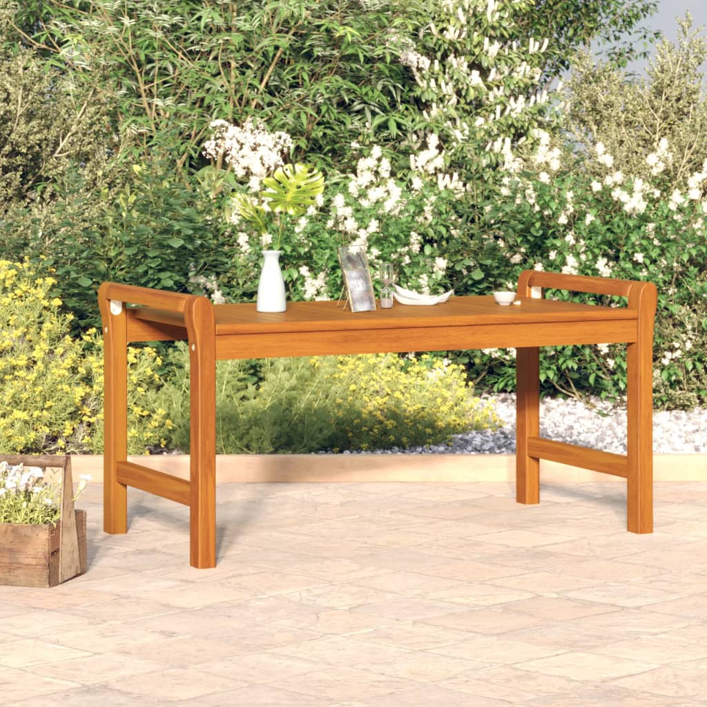 Mesa de centro HKH de madera de acacia maciza