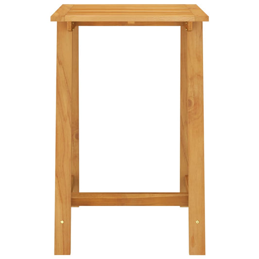 HKH Mesa de Bar para Jardim Madeira de Acácia Maciça - Marrom