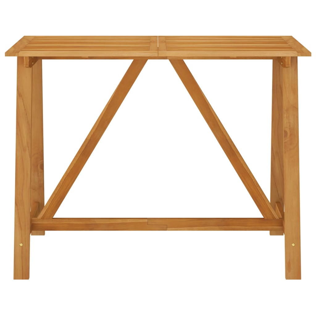 HKH Mesa de Bar para Jardim Madeira de Acácia Maciça - Marrom