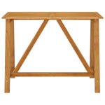 HKH Mesa de Bar para Jardim Madeira de Acácia Maciça - Marrom