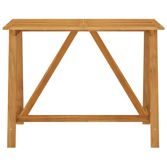HKH Mesa de Bar para Jardim Madeira de Acácia Maciça - Marrom
