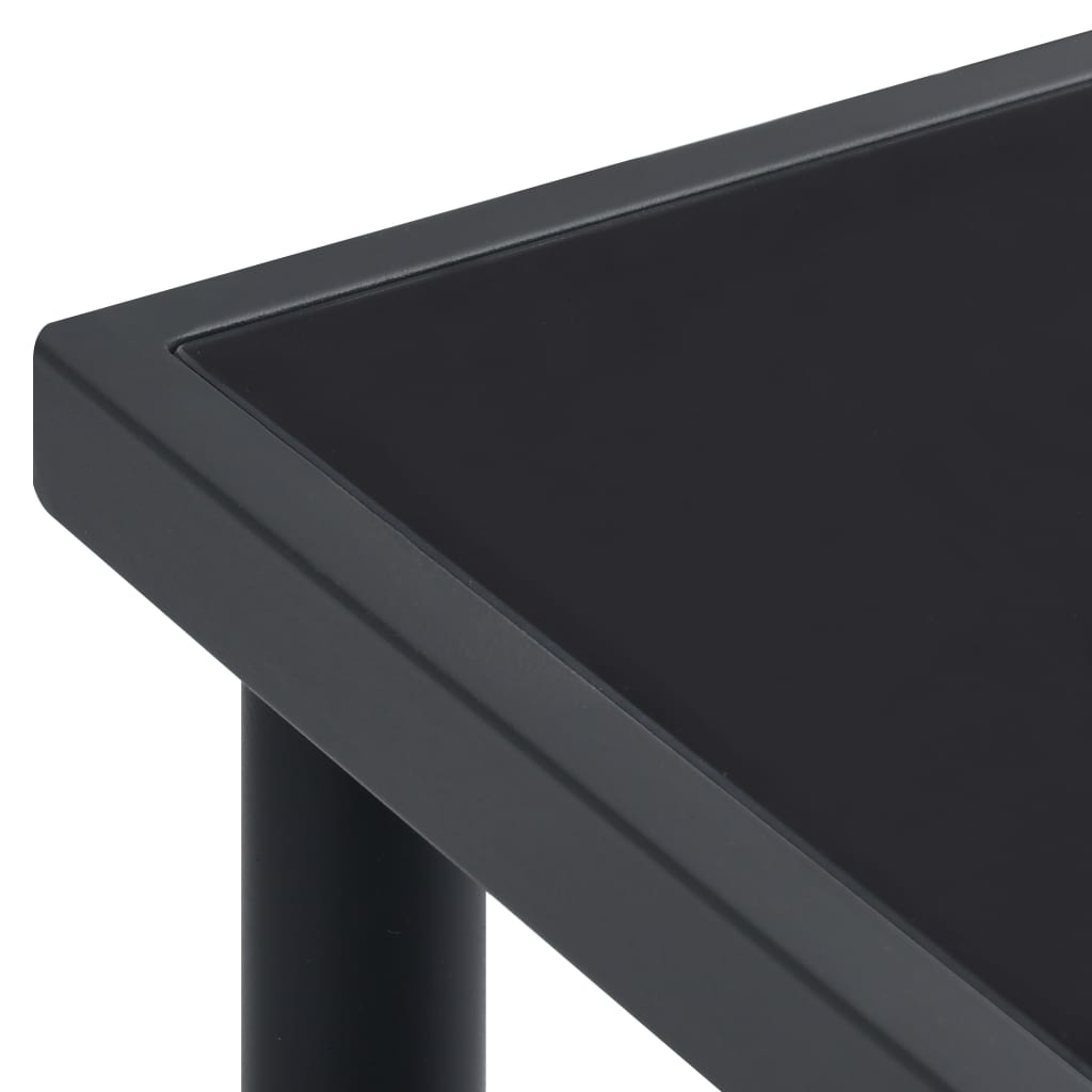 HKH Mesa de Jantar para Jardim Aço - Antracite