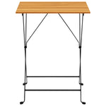 HKH Mesa de Bistrô 55x54x71 Cm Madeira de Acácia Maciça - Marrom