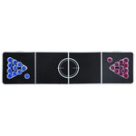 HKH Mesa de Beer Pong Dobrável com Copos e Bolas 240 cm