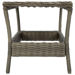 HKH Mesa de Jardim em Vime Pe 45x45x46,5 Cm Castanho - Marrom