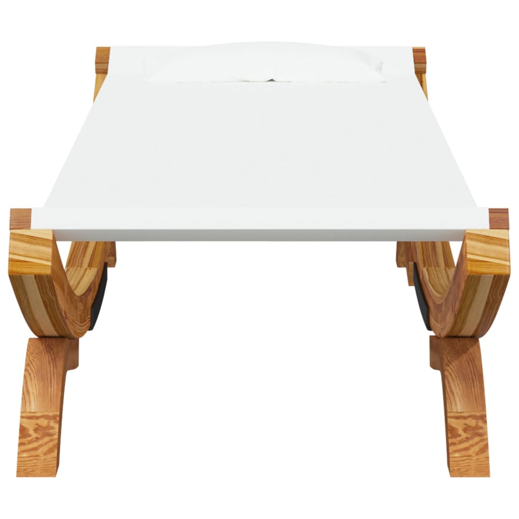 HKH Tumbona Exterior 100x188, Madera Curvada Color - Crema