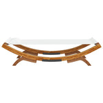 HKH Espreguiçadeira Exterior 100x188, Madeira Curva Cor - Creme
