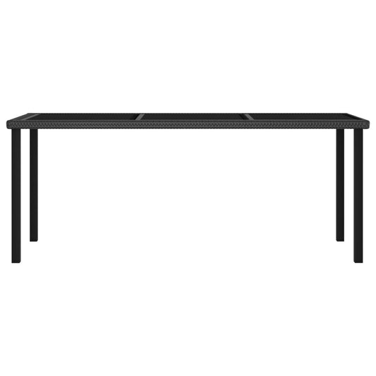 HKH Mesa de Jantar Jardim Vime Pe - Preto