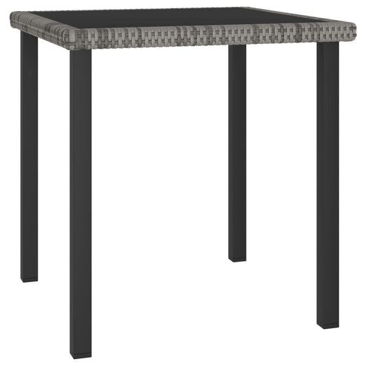 HKH Mesa de Jantar para Jardim Vime Pe - Cinzento