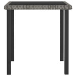HKH Mesa de Jantar para Jardim Vime Pe - Cinzento