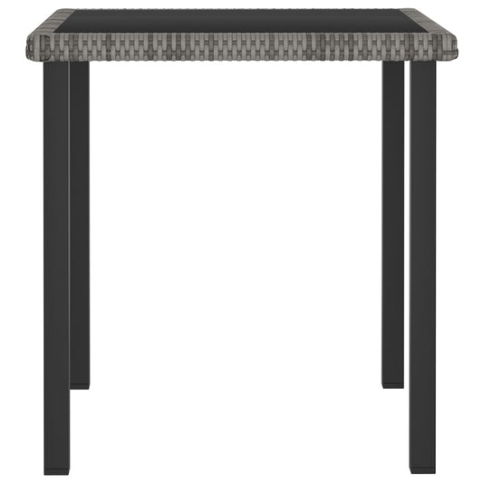 HKH Mesa de Jantar para Jardim Vime Pe - Cinzento