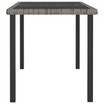 HKH Mesa de Jantar para Jardim Vime Pe - Cinzento