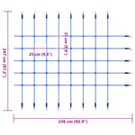 HKH Rede de Escalada 200x150 cm - Azul