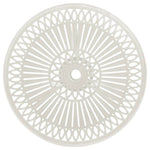 HKH Mesa de Jardim 62x62x65 Cm Alumínio Fundido - Branco