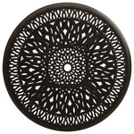 HKH Mesa de Jardim Alumínio Fundido Bronze - Marrom