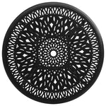 HKH Mesa de Jardim Alumínio Fundido - Preto