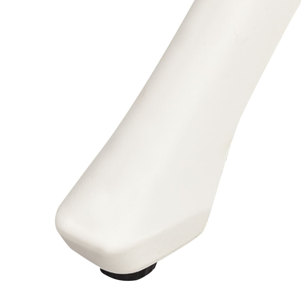 HKH Mesa de Jardim Alumínio Fundido - Branco