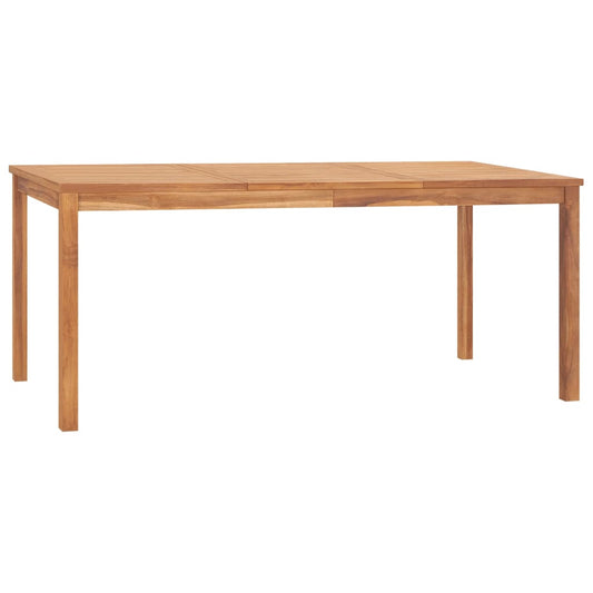 HKH Mesa de Jantar para Jardim Madeira Teca Maciça - Marrom