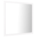 HKH Espelho de Casa de Banho com LED Acrílico - 40x8,5x37 Cm - Branco
