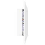 HKH Espejo de Baño C/ LED Acrílico - 80x8,5x37 Cm - Blanco