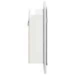HKH Armario con Espejo para Baño LED Acrílico - 40x12x45 Cm - Blanco