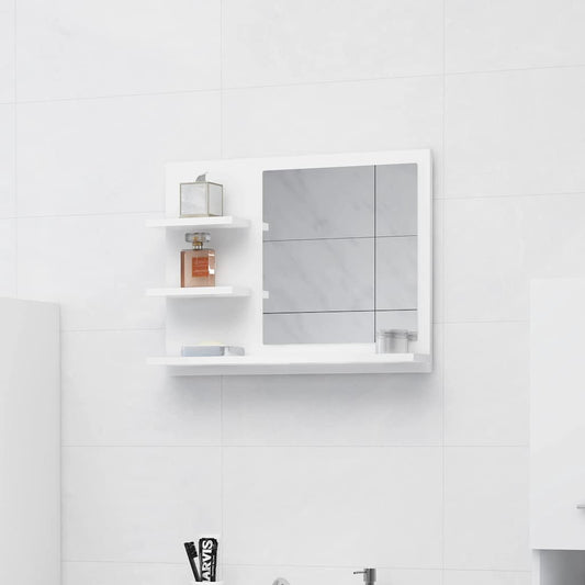 HKH Espelho de Casa de Banho - 60x10,5x45 Cm - Branco