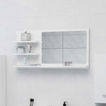 HKH Espelho de Casa de Banho - 90x10,5x45 Cm - Branco