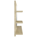 HKH Espejo de Baño de Roble - 90x10,5x45 Cm