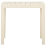 HKH Mesa de Jardim 79x65x72 Cm Plástico - Branco