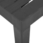 HKH Mesa de Jardim 79x65x72 Cm Plástico - Cinzento
