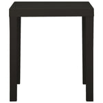HKH Mesa de Jardim 79x65x72 Cm Plástico - Antracite