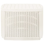 HKH Mesa de Jardim 53x53x40 Cm Plástico - Branco
