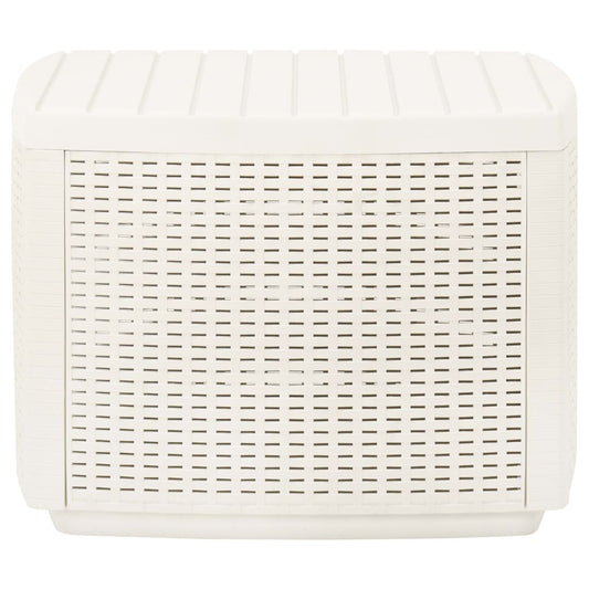 HKH Mesa de Jardim 53x53x40 Cm Plástico - Branco
