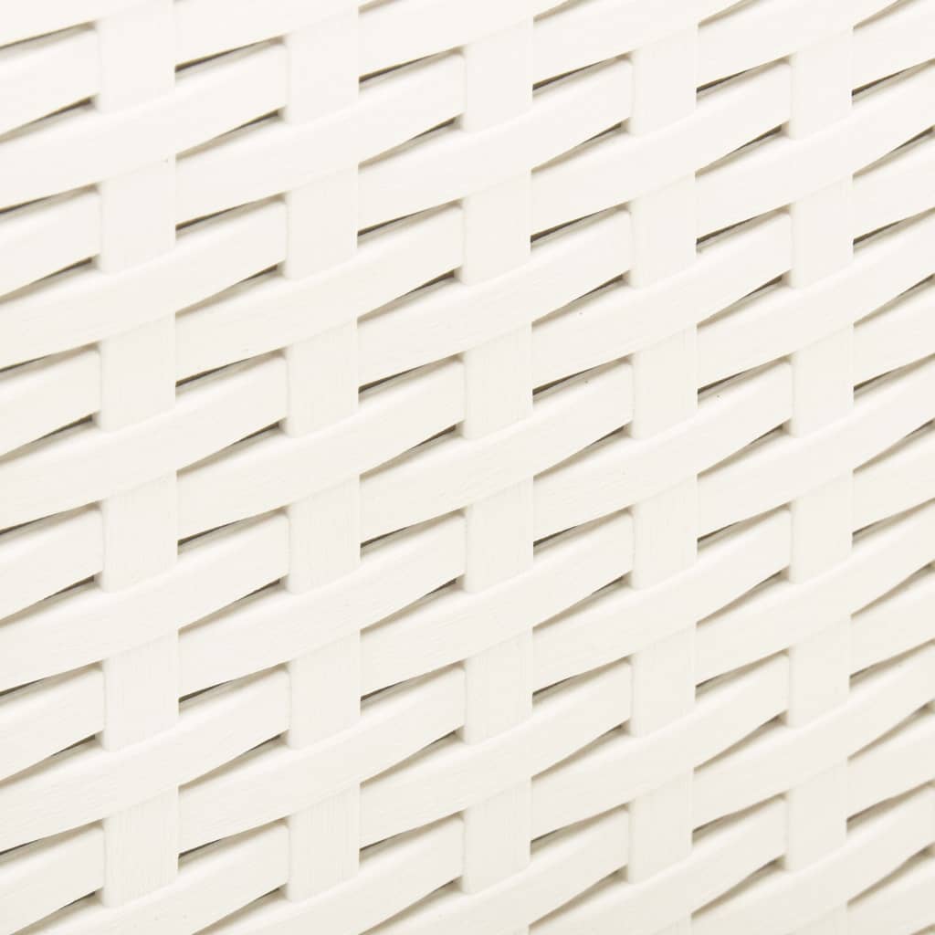 HKH Mesa de Jardim 53x53x40 Cm Plástico - Branco