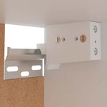 HKH Conjunto 7 Peças Armários de Cozinha Lyon - Branco