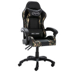 Silla de carreras HKH de piel sintética - Negra y camuflada