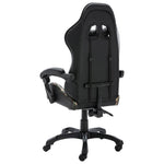 Silla de carreras HKH de piel sintética - Negra y camuflada