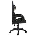 Silla de carreras HKH de piel sintética - Negra y camuflada