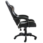Silla de carreras HKH de piel sintética - Negra y camuflada
