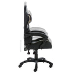 Silla de carreras HKH de piel sintética - Negra y camuflada