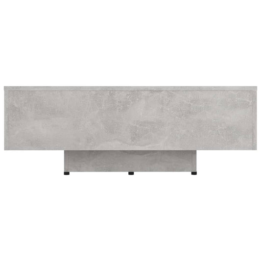 Mesa de centro HKH de contrachapado y cemento - Gris