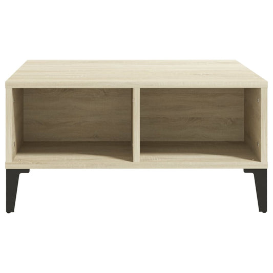 Mesa de centro HKH en aglomerado de madera de roble Sonoma