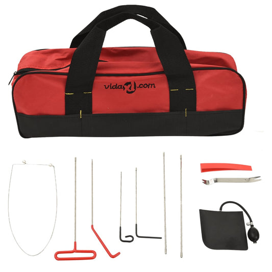 Kit de herramientas HKH para apertura de puertas de coches - Universal - 11 piezas