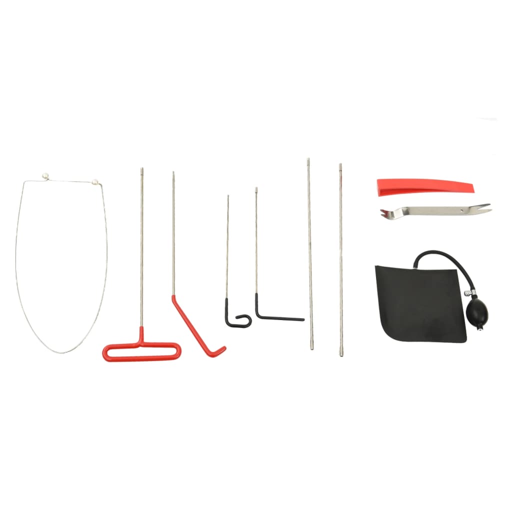 HKH Kit de Ferramentas para Abertura de Portas de Carros - Universal - 11 Peças