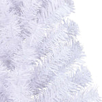HKH Meia Árvore de Natal Artificial com Suporte Branco em PVC
