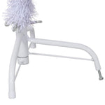 HKH Meia Árvore de Natal Artificial com Suporte Branco em PVC
