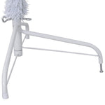 HKH Meia Árvore de Natal Artificial com Suporte Branco em PVC